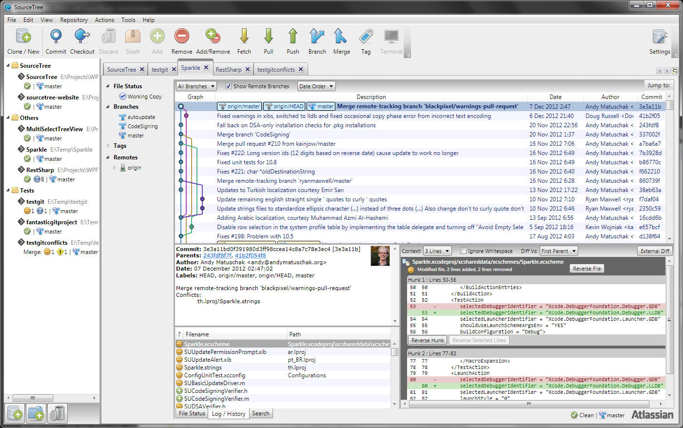 bitbucket sourcetree